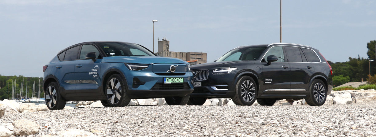 hybryda i elektryk volvo