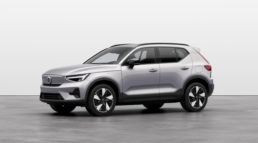 volvo xc40 elektryczne przod bok