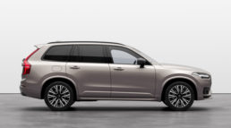 volvo xc90 szary bok